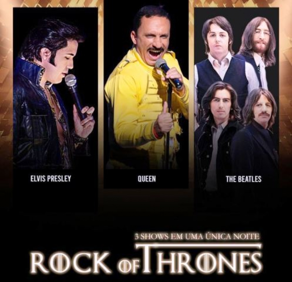 Rock of Thrones reúne clássicos de Elvis, beatles e Queen em Marília Rock of Thrones reúne clássicos de Elvis, beatles e Queen em Marília