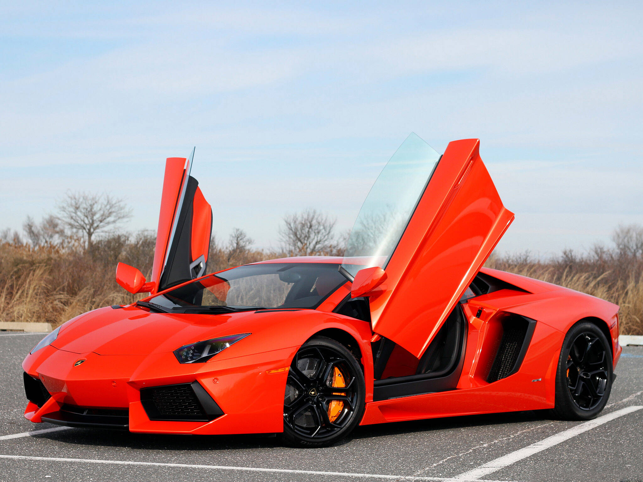 Lamborghini Aventador 2010. Foto: Divulgação