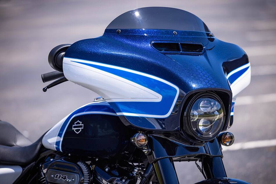 Harley-Davidson Street Glide Special Arctic Blast Limited Edition. Foto: Divulgação