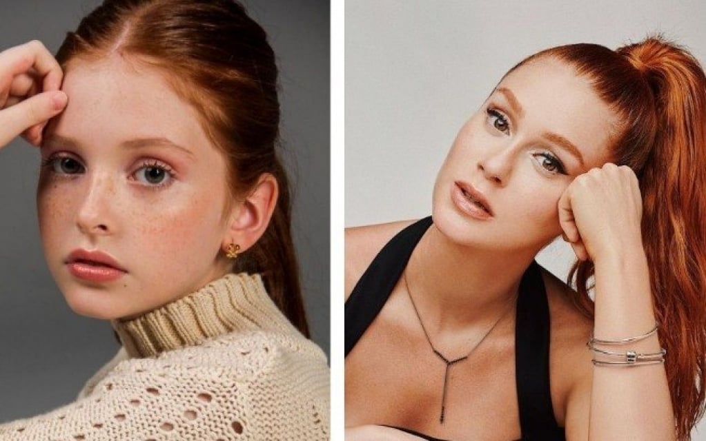 Sósia mirim de Marina Ruy Barbosa chama atenção nas redes sociais