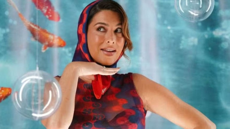 Às vésperas de dar à luz Fernanda Paes celebra programa no GNT: ‘Na Piscina’