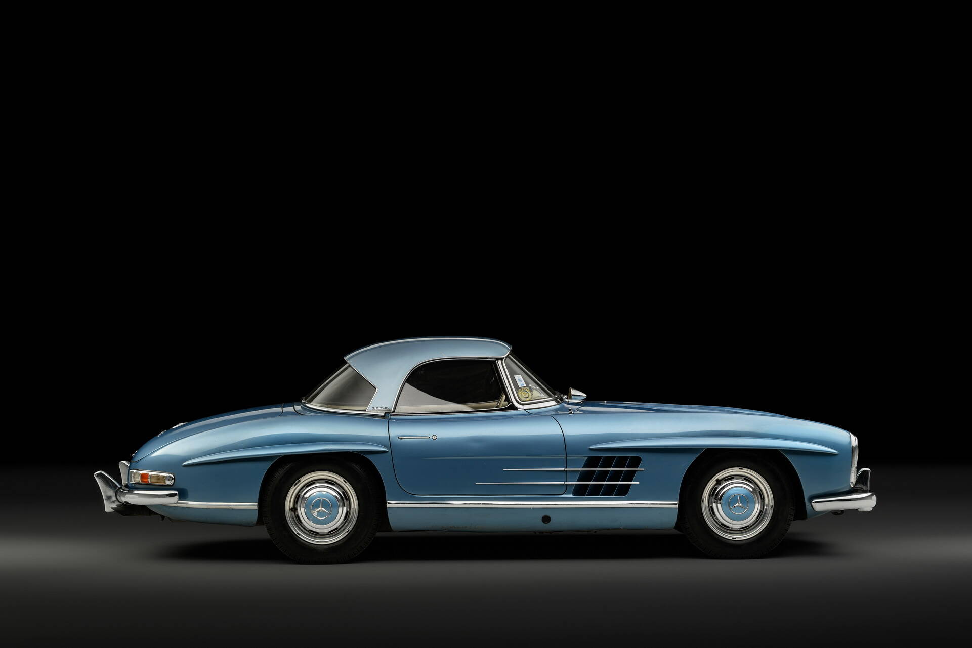 Mercedes 300 SL de Juan Manuel Fangio. Foto: Reprodução