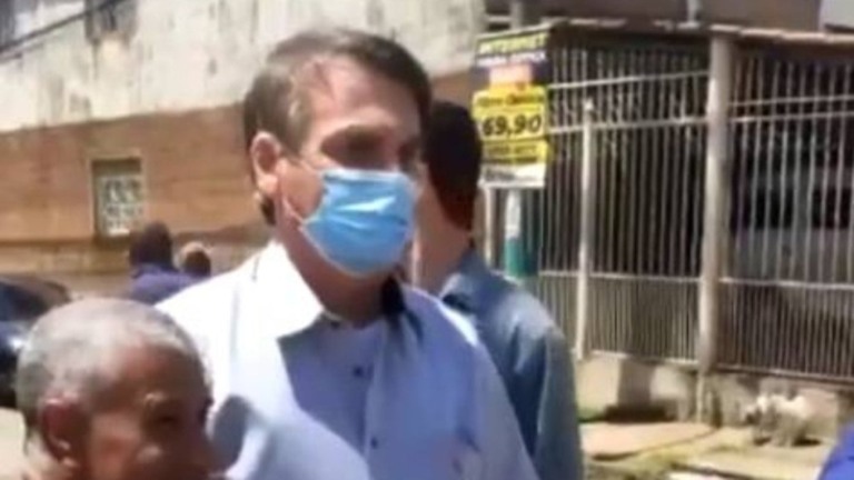 Reprodução Ex-presidente Jair Bolsonaro