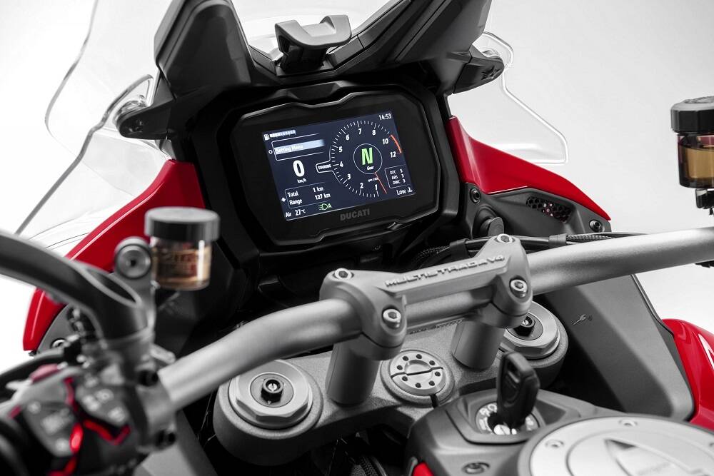 Ducati Multistrada V4S. Foto: Divulgação