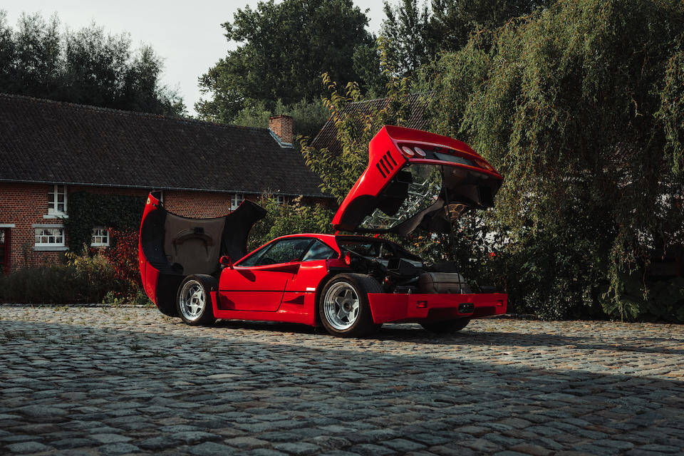 Ferrari F40. Foto: Divulgação