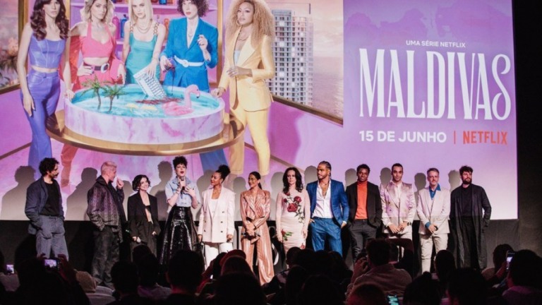 Lançamento de "Maldivas" reúne elenco da série e convidados especiais
