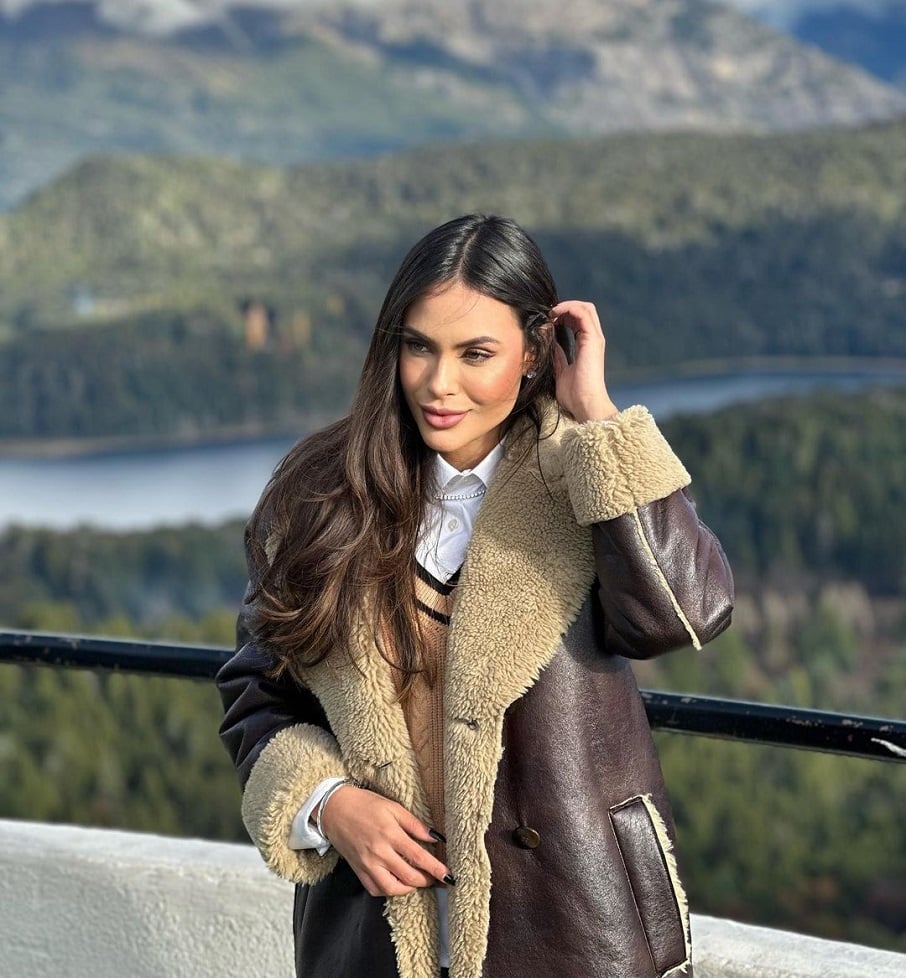 Sarah Andrade em Bariloche, na Patagônia (Argentina). Foto: Reprodução/Instagram 02.08.2023