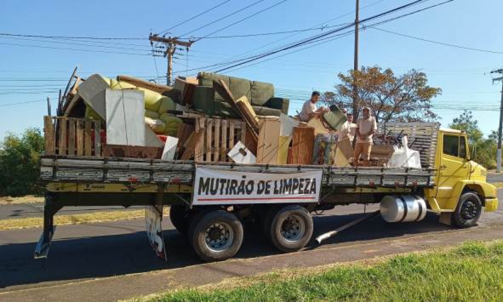 Mutirão de Limpeza coleta 120ton na zona sul e vai à zona Leste nesta quinta