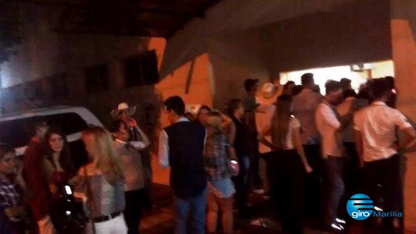 Imagem feita por músico de Catanduva mostra vitimas na fila da delegacia – Lucas De Menezes Inácio