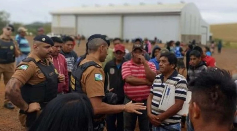 Marco Temporal: Justiça multa indígenas que invadiram fazenda de soja no Paraná