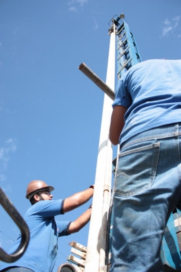 Calor e seca - Abastecimento de água para na zona sul; Daem culpa furto de fios