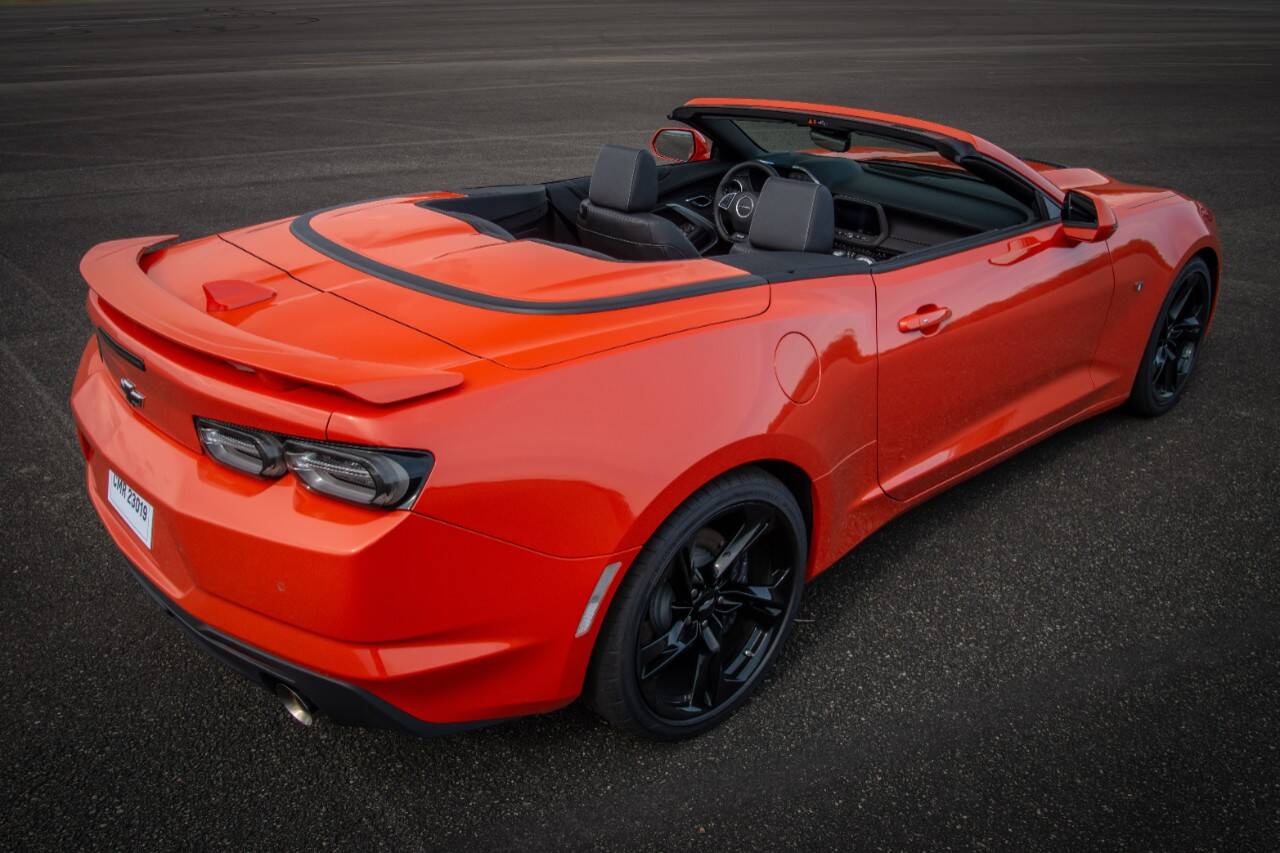 Chevrolet Camaro 2019. Foto: Divulgação