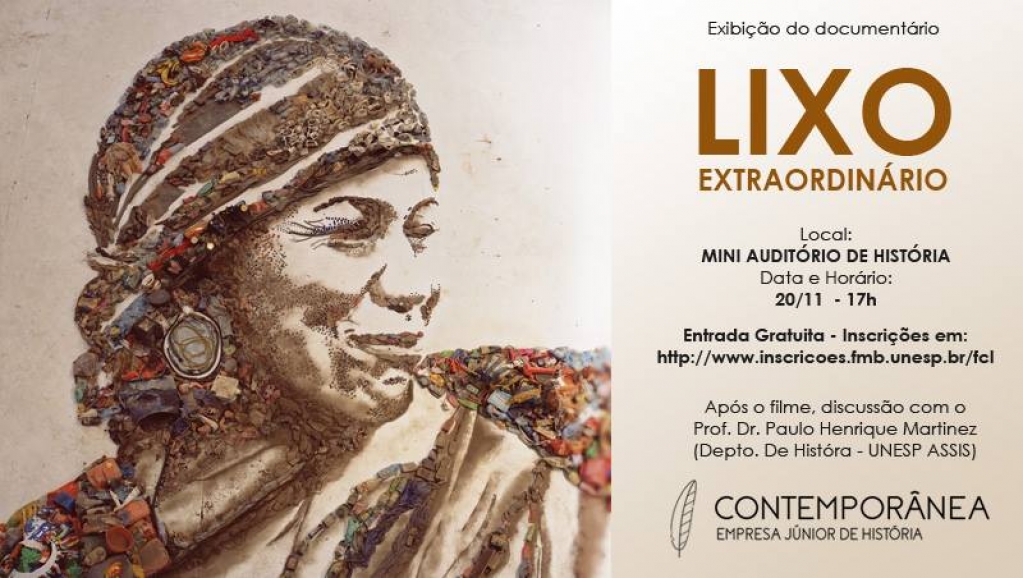 Unesp exibe “Lixo Extraordinário” e debate filme com alunos em Assis