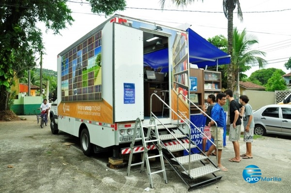 Cidade vai receber Livraria Móvel da Unesp