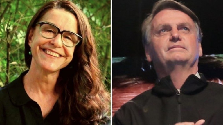 Lucélia Santos rebate fala de Bolsonaro sobre indigenista e jornalista