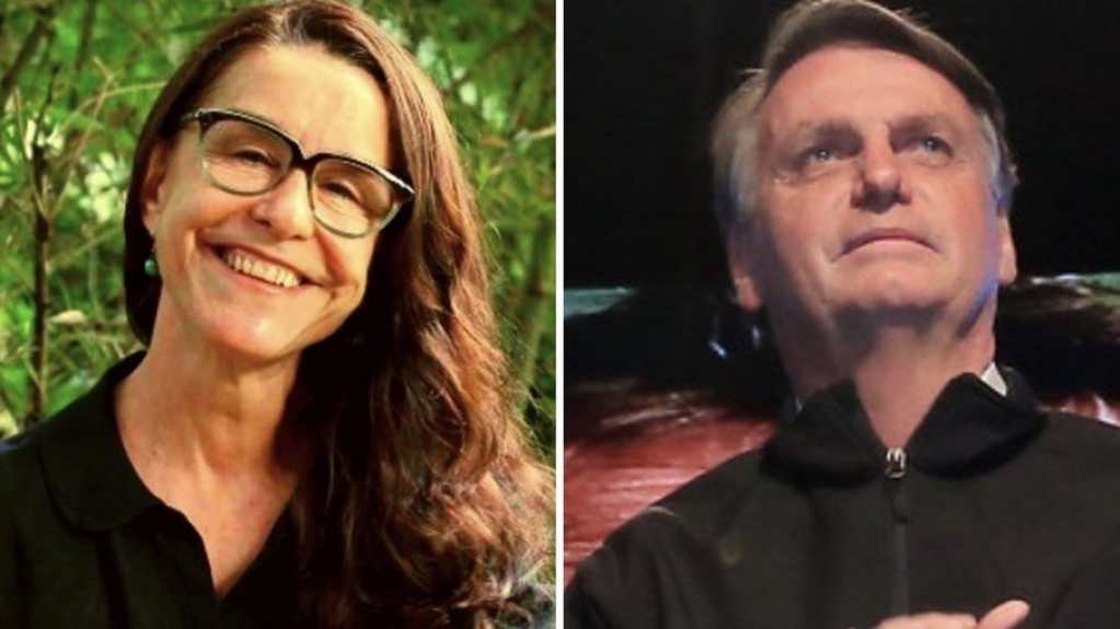 Lucélia Santos rebate fala de Bolsonaro sobre indigenista e jornalista