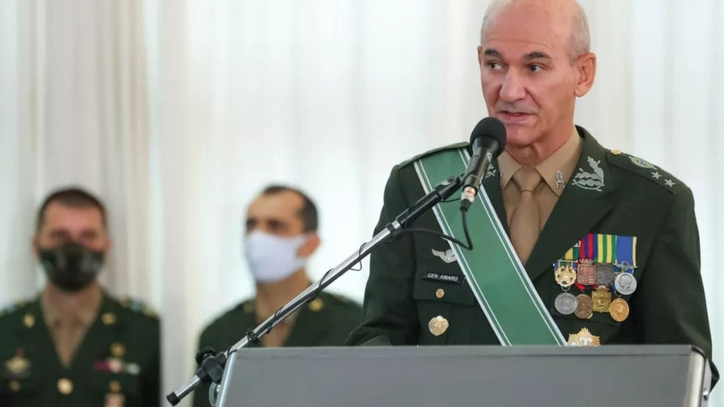Marcos Corrêa/Palácio do Planalto General Amaro é cotado para voltar ao comando do GSI Marcos Corrêa/Palácio do Planalto General Amaro é cotado para voltar ao comando do GSI