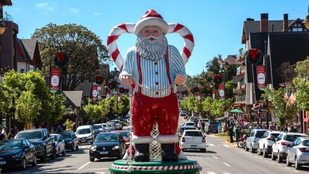 Divulgação/Cleiton Thiele Natal Luz em Gramado, Rio Grande do Sul