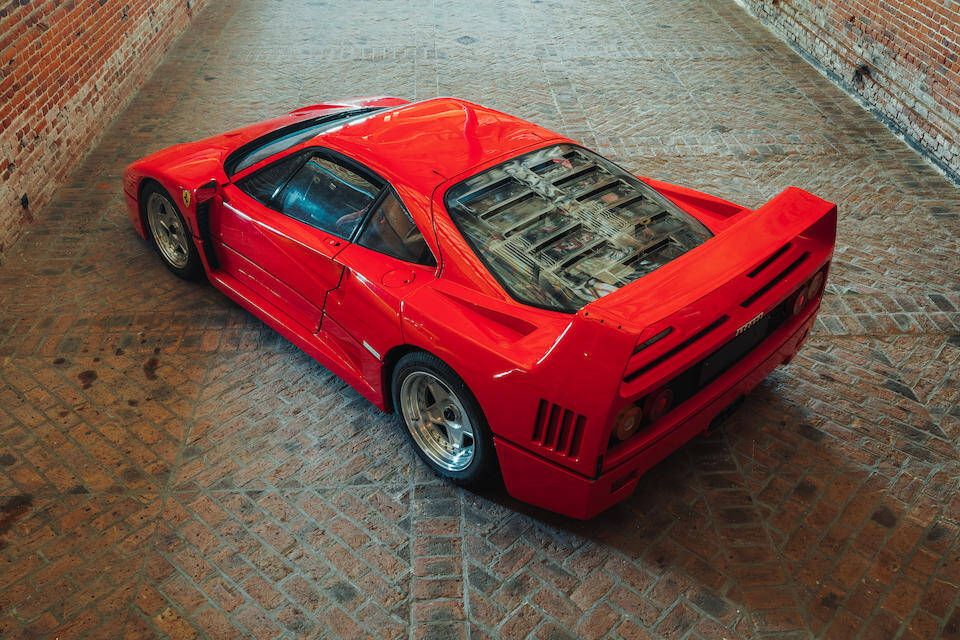 Ferrari F40. Foto: Divulgação