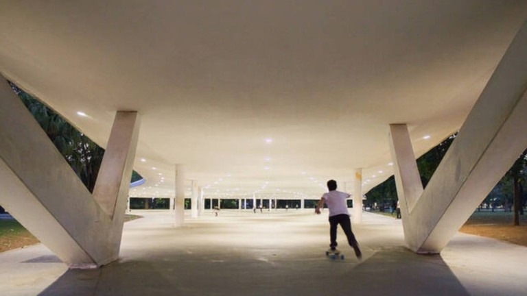 Divulgação/ Michael Schissel marquise parque ibirapuera