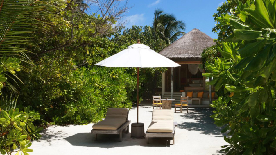 O Six Senses Laamu é um resort de luxo nas Ilhas Maldivas. Foto: Divulgação/Site oficial 23.12-2022