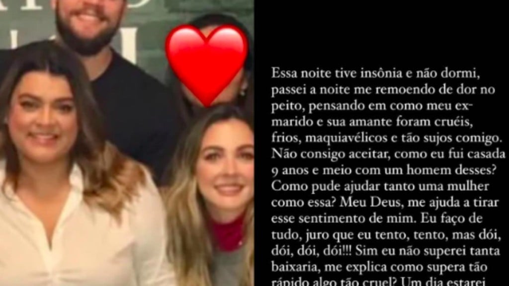 Reprodução/Instagram Preta Gil desabafou sobre traição do ex-marido