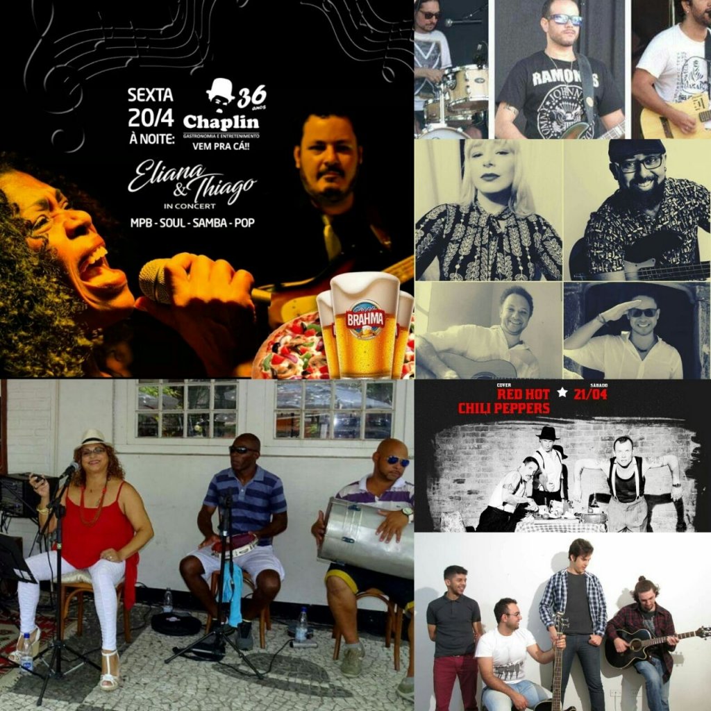 Agenda da balada tem rock, pop rock, sertanejo, samba e muito mais