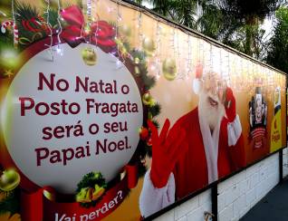 Posto Fragata cria serviços exclusivos e ilumina o Natal