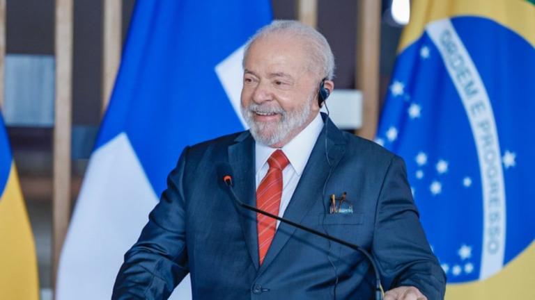 Ricardo Stuckert/PR Lua afirmou que Brasil quer se manter neutro em relação á guerra na Ucrânia
