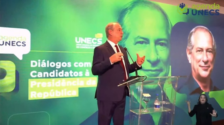Ciro Gomes promete unir seis impostos em um
