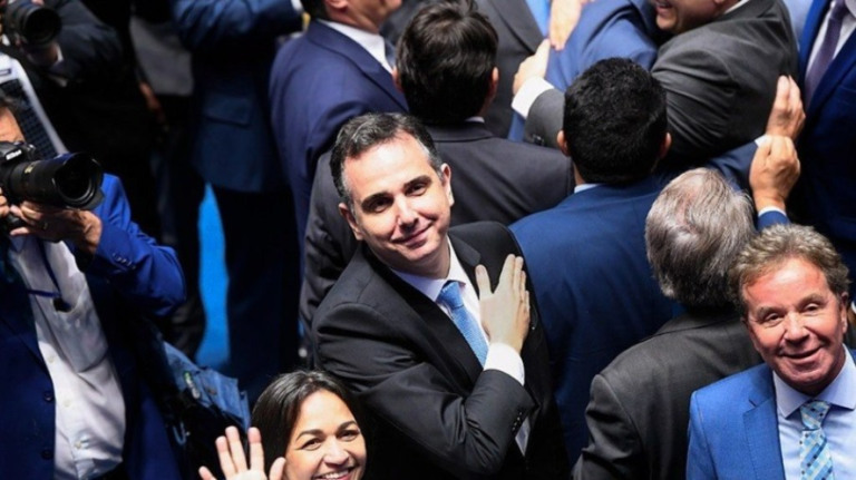 Confira a íntegra do discurso de Pacheco após reeleição no Senado