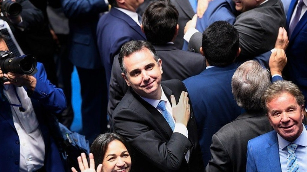 Confira a íntegra do discurso de Pacheco após reeleição no Senado Confira a íntegra do discurso de Pacheco após reeleição no Senado