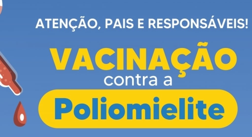 Saúde prorroga vacinação contra polio; Marília supera média nacional