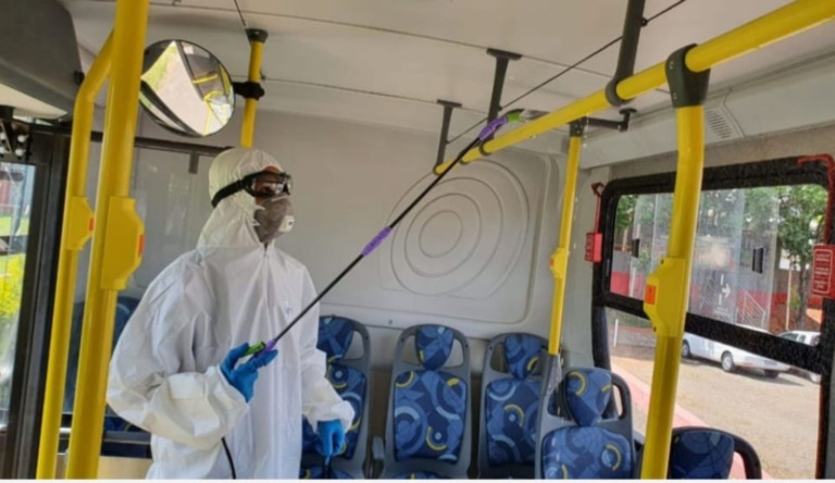 Marília volta a exigir mascaras para púbico em ônibus do transporte urbano