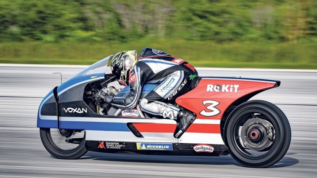 Moto Wattman da Voxan Motors bate recorde de velocidade de 455 km/h