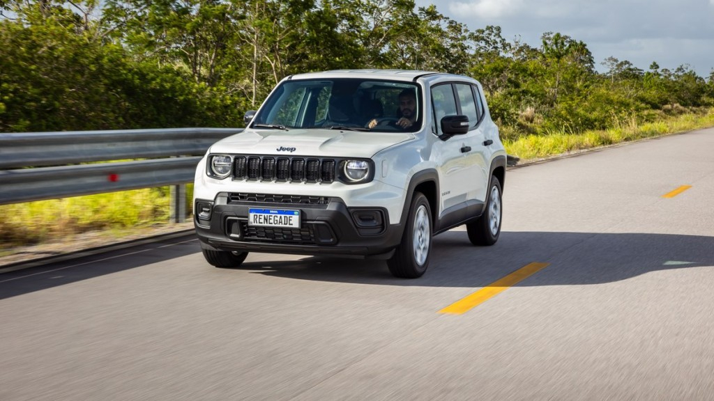 Divulgação/Jeep Somente olhares bem atentos irão identificar a versão 1.3, ausência do rack de teto é a chave para identificação