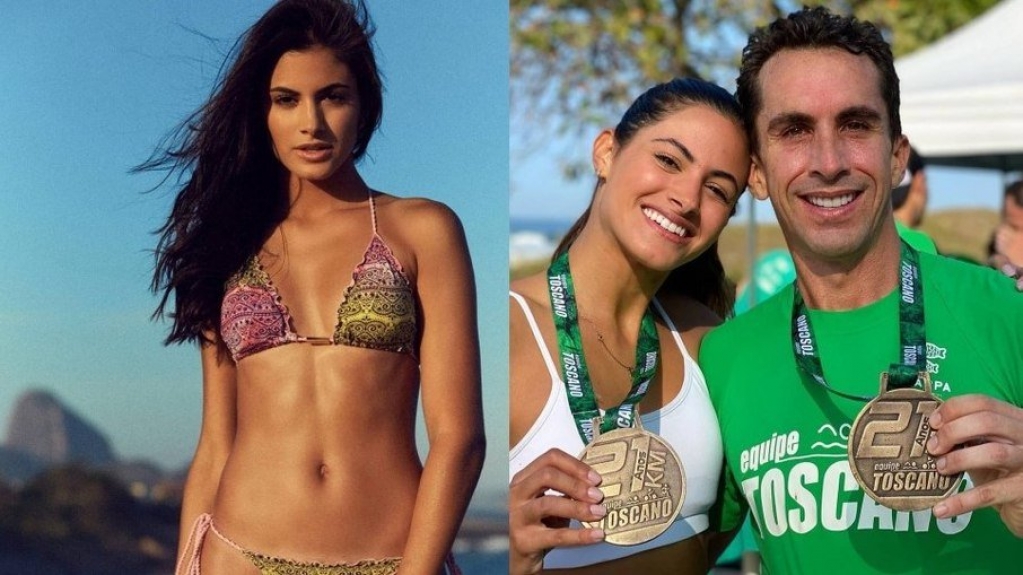 Letícia Salles, de "Pantanal", namora maratonista há dois anos