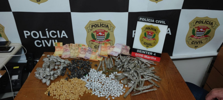 Dise prende acusado de abastecer pontos de tráfico na zona sul de Marília