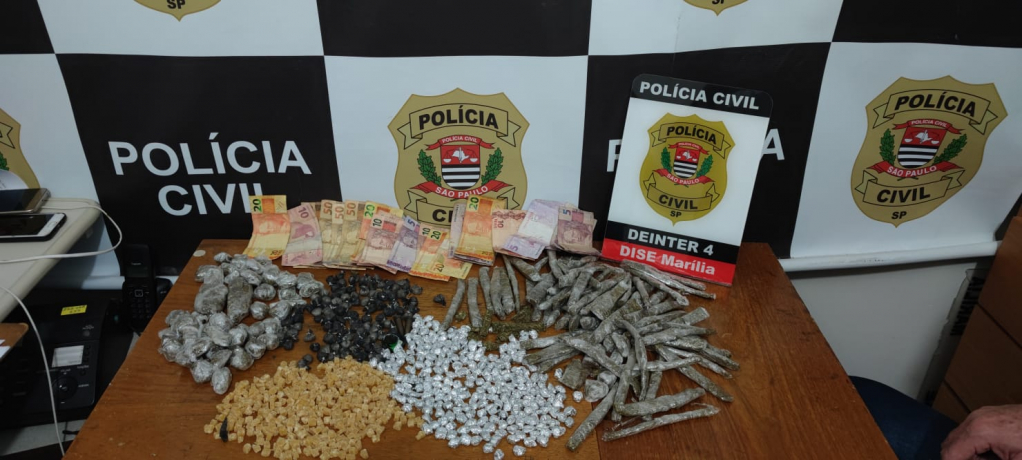Dise prende acusado de abastecer pontos de tráfico na zona sul de Marília