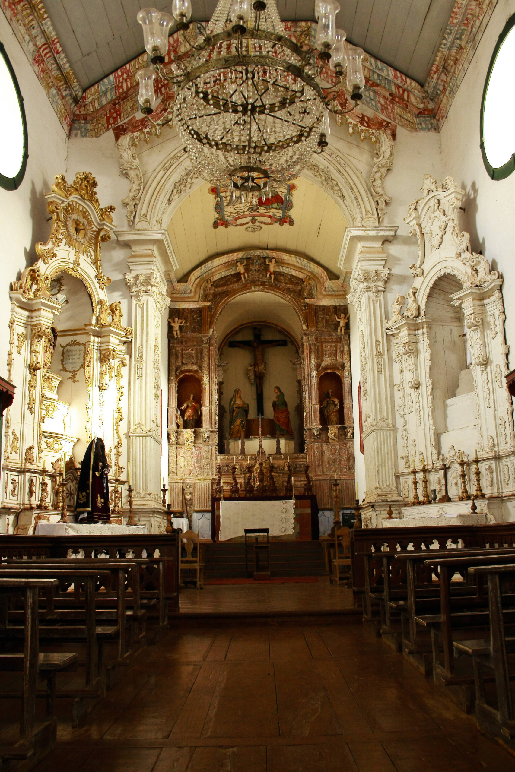 Interior da Igreja de São João Evangelista. Foto: Felipe Carneiro