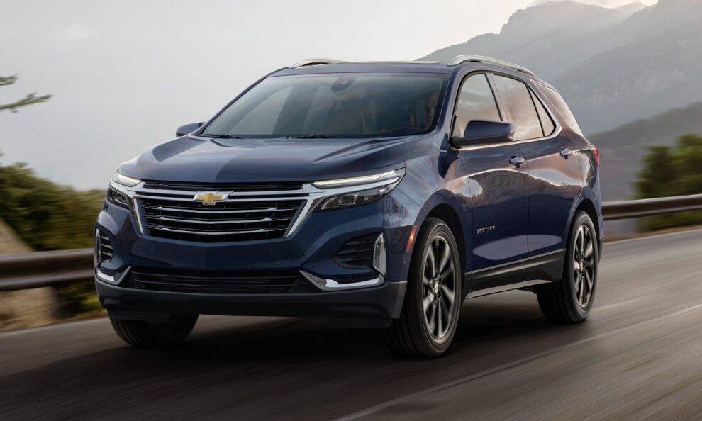 Chevrolet Equinox 2022 chega em breve ao Brasil. SUV ficou mais esportivo e tecnológico.. Foto: Divulgação