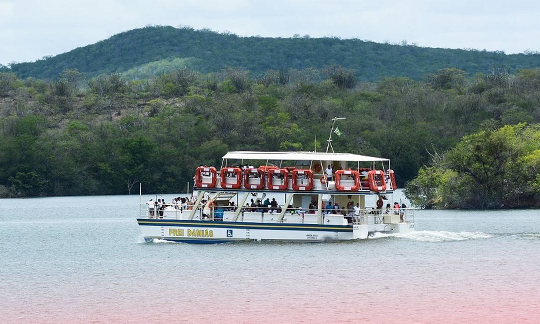 Monumento Nacional do Rio São Francisco, em Alagoas. Foto: Marco Ankosqui / Ministério do Turismo / Divulgação