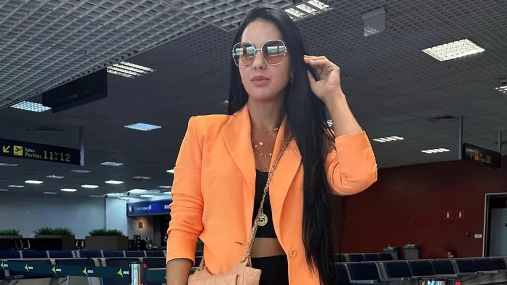 Fãs de Graciele Lacerda rasgam elogios ao ver a morena repetir look: ‘Aerolook’