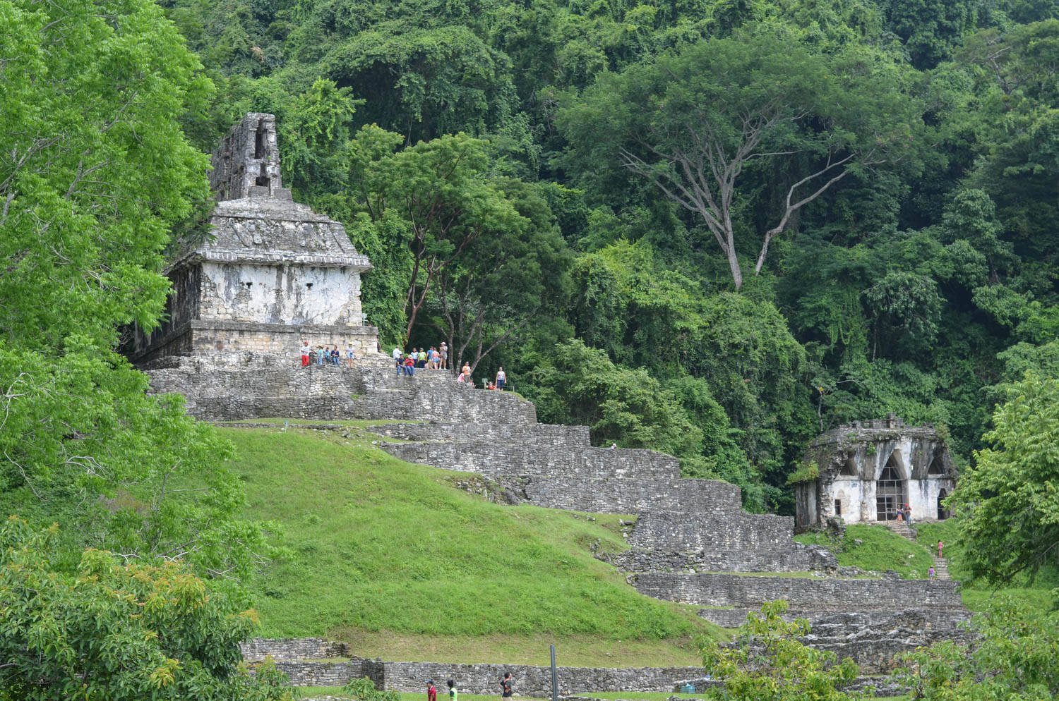 Ruínas Palenque, no México. Foto: Reprodução