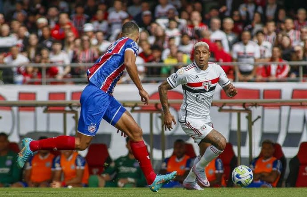 Bahia consegue empate contra o São Paulo no Morumbi