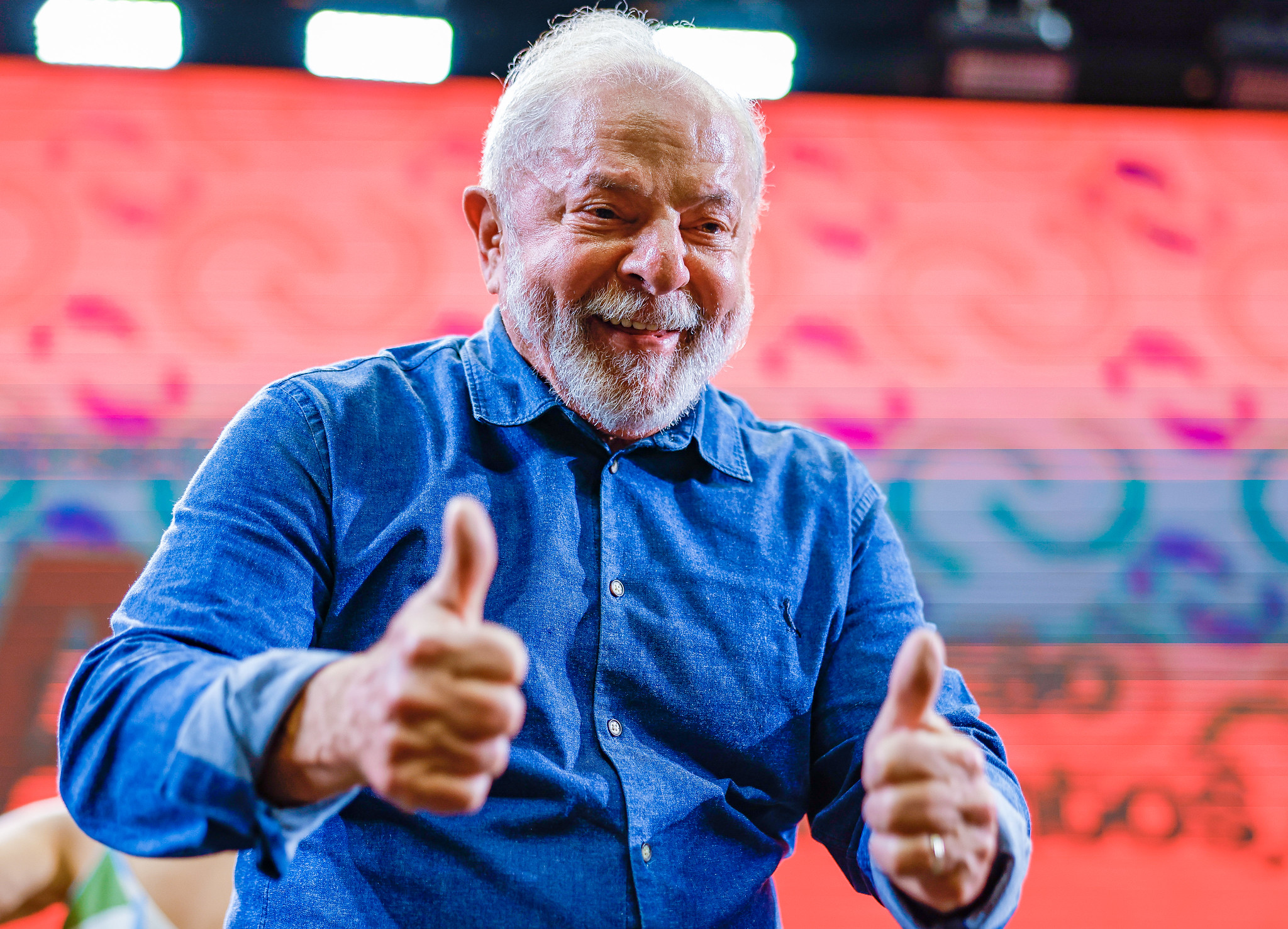 O presidente Lula na cerimônia de relançamento do Programa de Aquisição de Alimentos (PAA). Foto: Ricardo Stuckert/PR - 22.03.2023