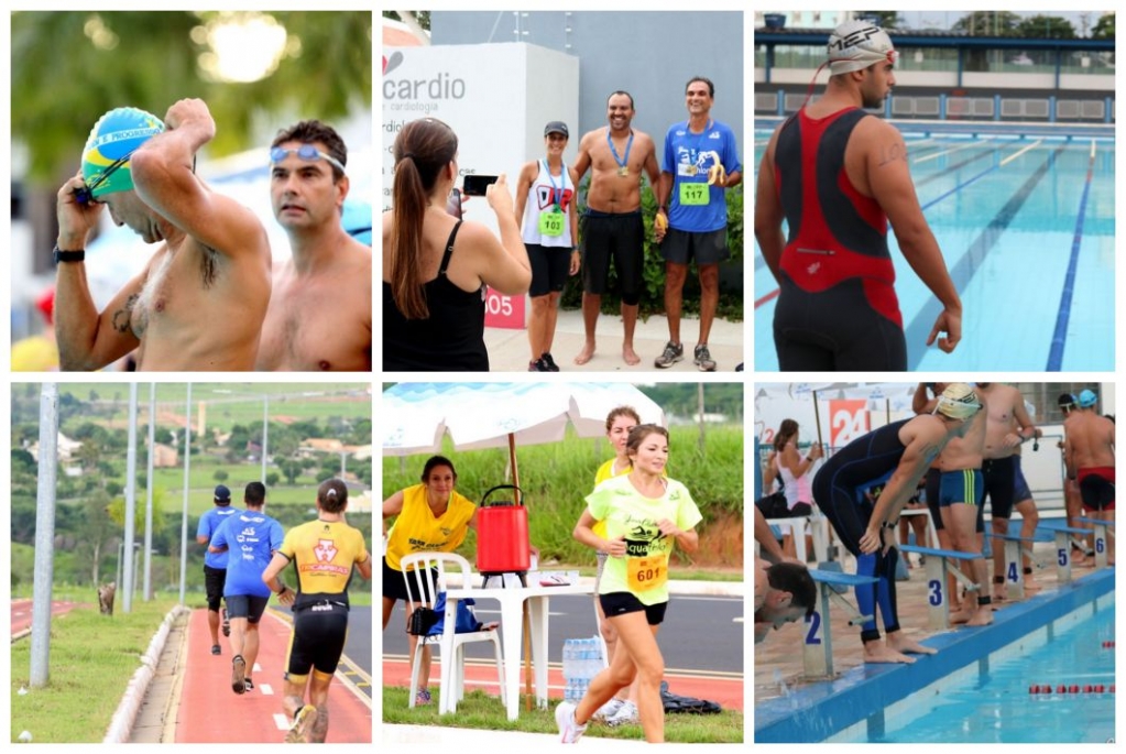 Aquathlon do Yara tem dezenas de atletas e público regional; veja fotos