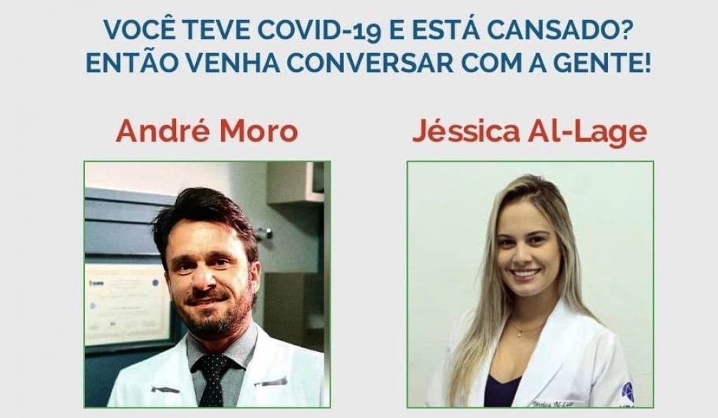 Nesta quinta - Cardiologista e fisioterapeuta de Marília vão orientar sobre cansaço pós-Covid