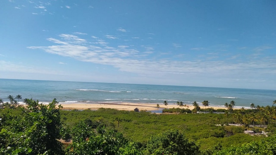 A Praia dos Nativos, em Trancoso (BA). Foto: Rafael Nascimento