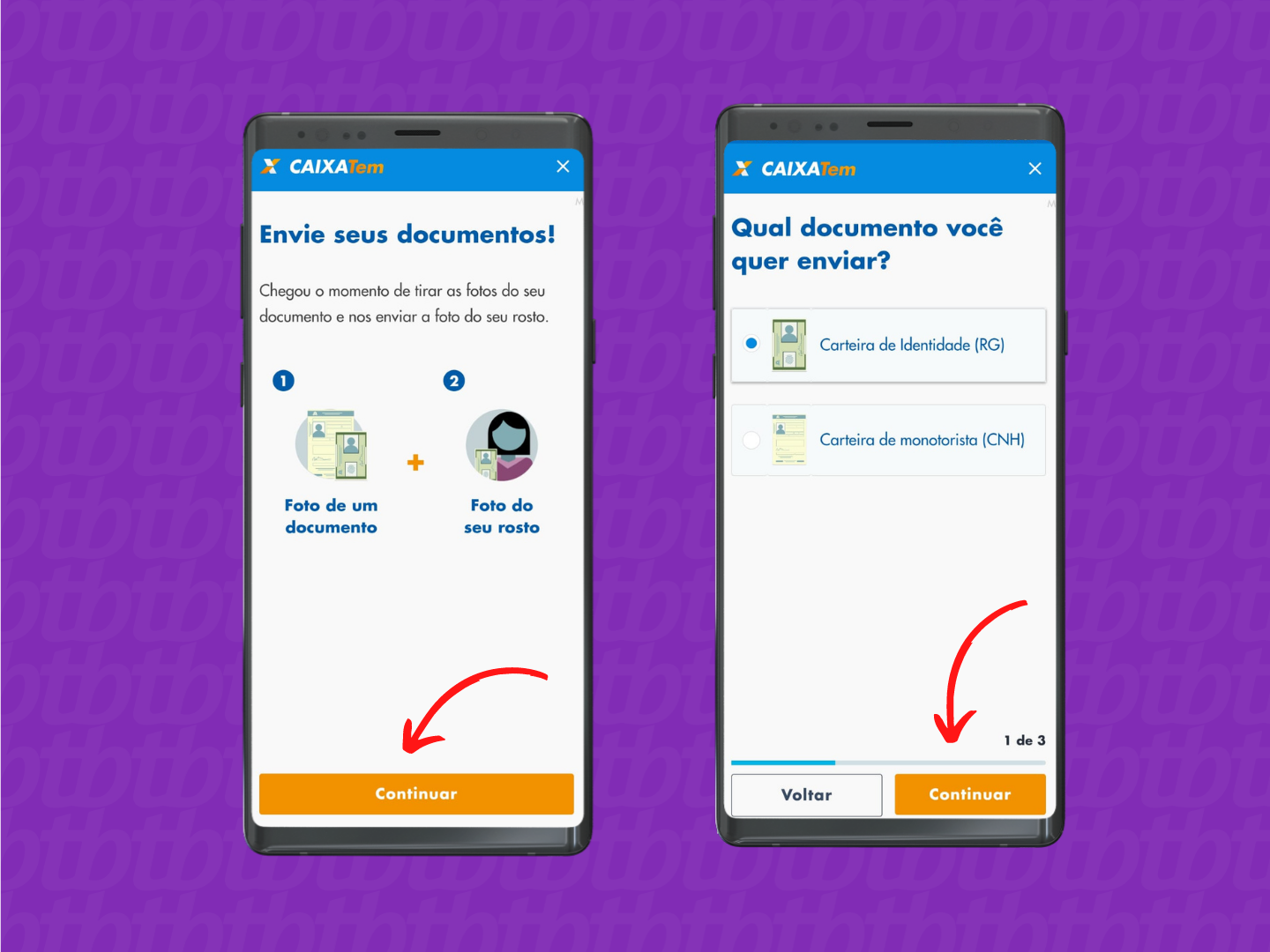 Validação de cadastro com documentos